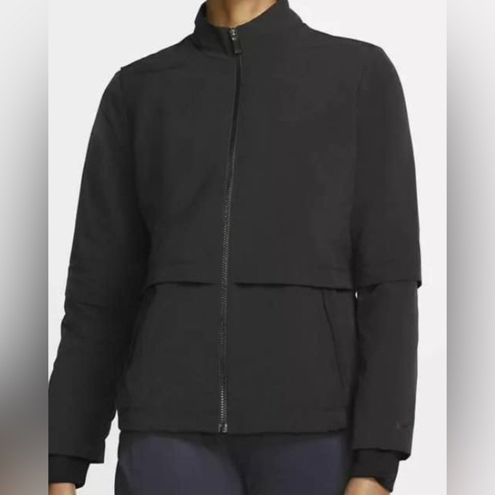 Nike Hyperadapt Shield Women Black Golf Jacket Sz XL